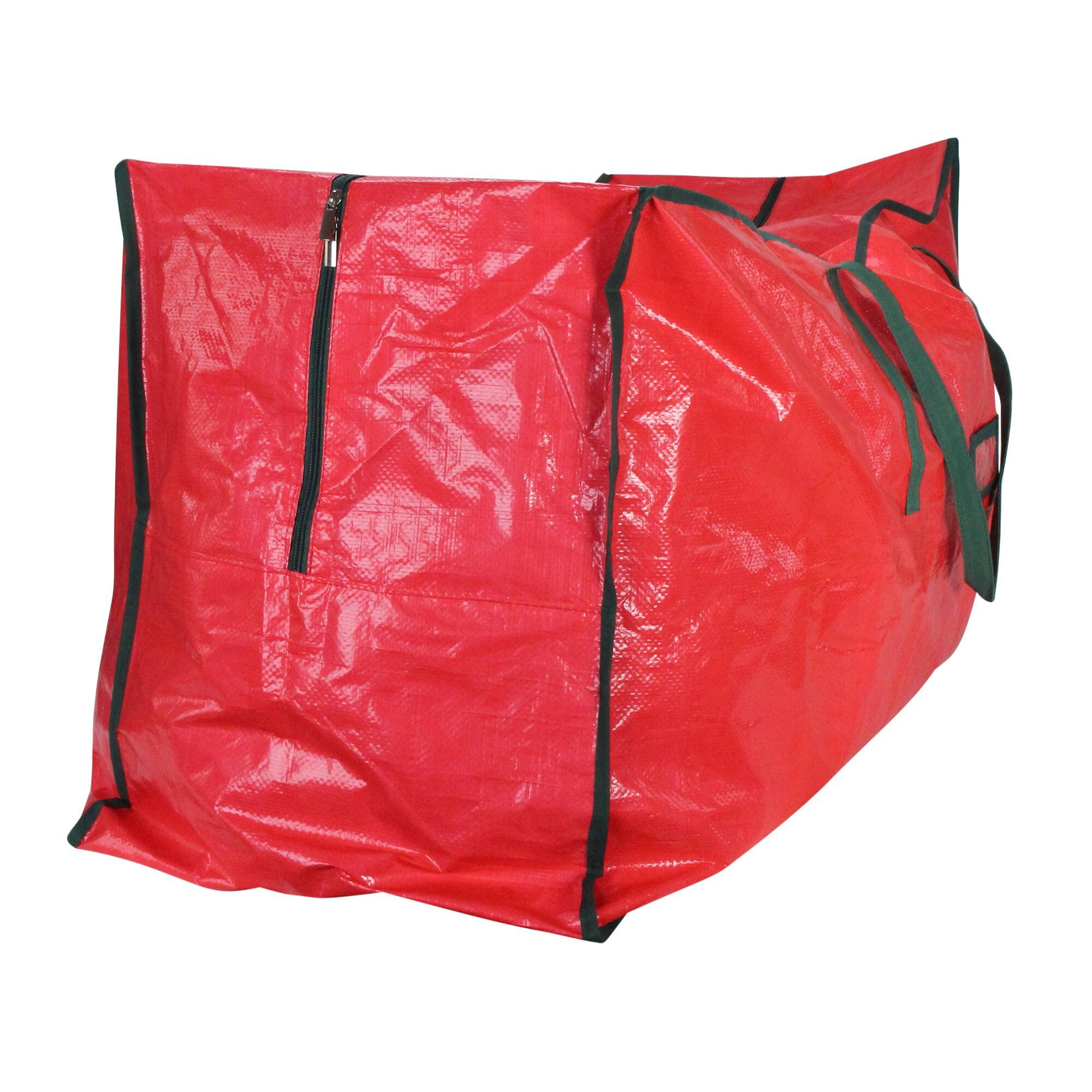 43" Red & Green Canvas Multipurpose Christmas Storage Bag